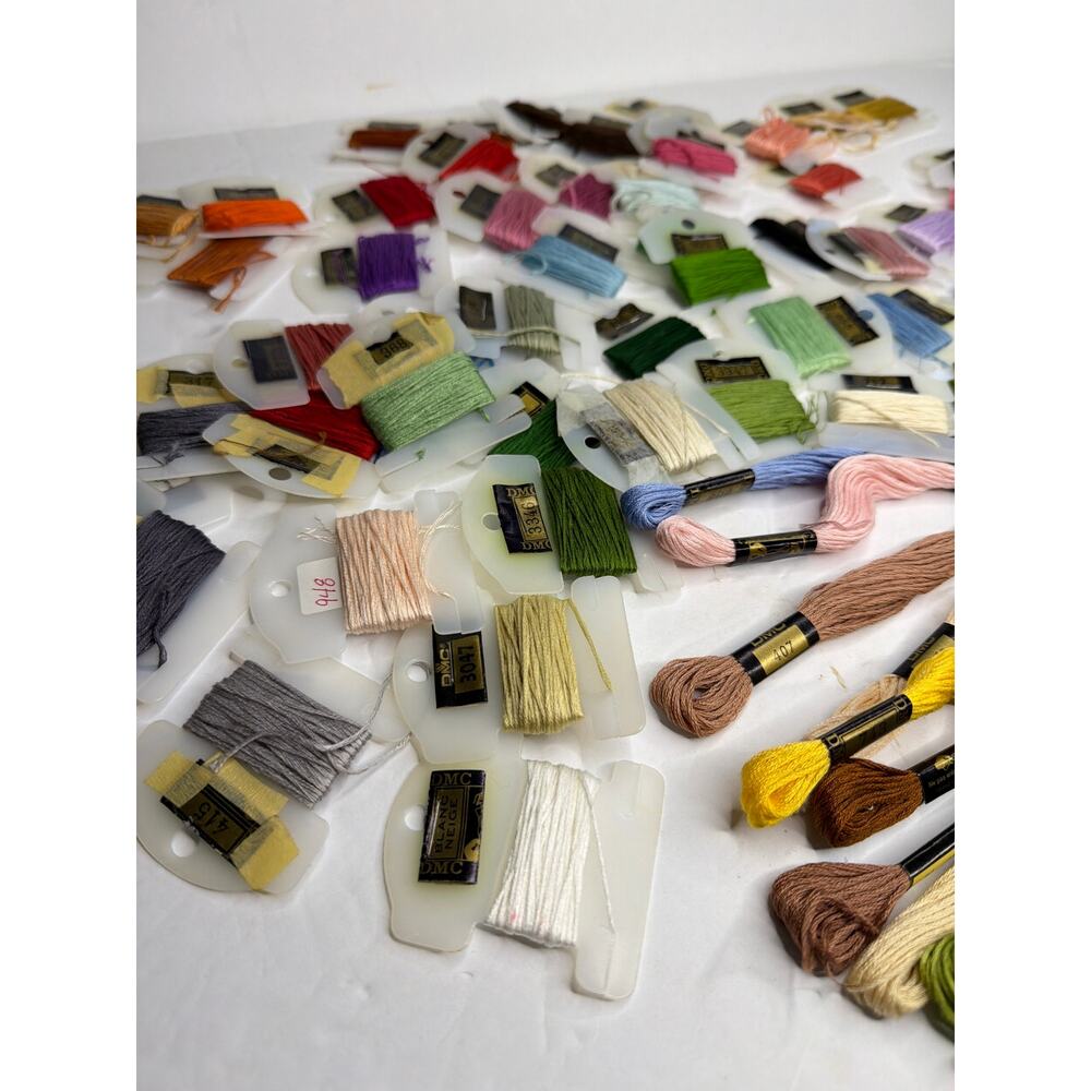 72 Skeins Embroidery Floss Thread DMC Cards Craft DIY Needlepoint Cross Stitch - Picture 9 of 10